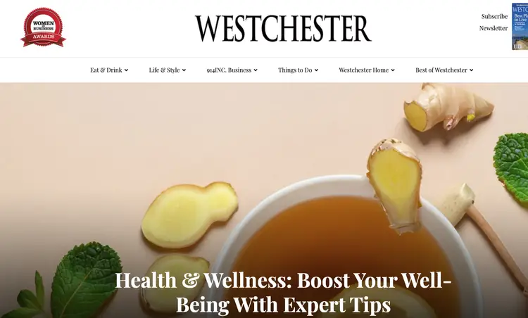 Westchester magazine autumn eating